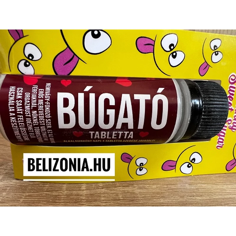 Vicces cukor- Búgató tabletta