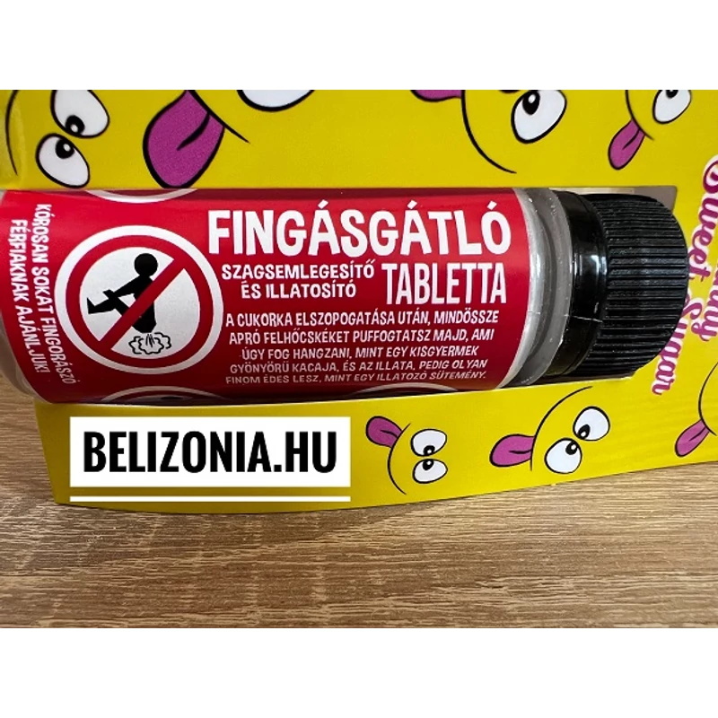 Vicces cukor- Fingásgátló tabletta