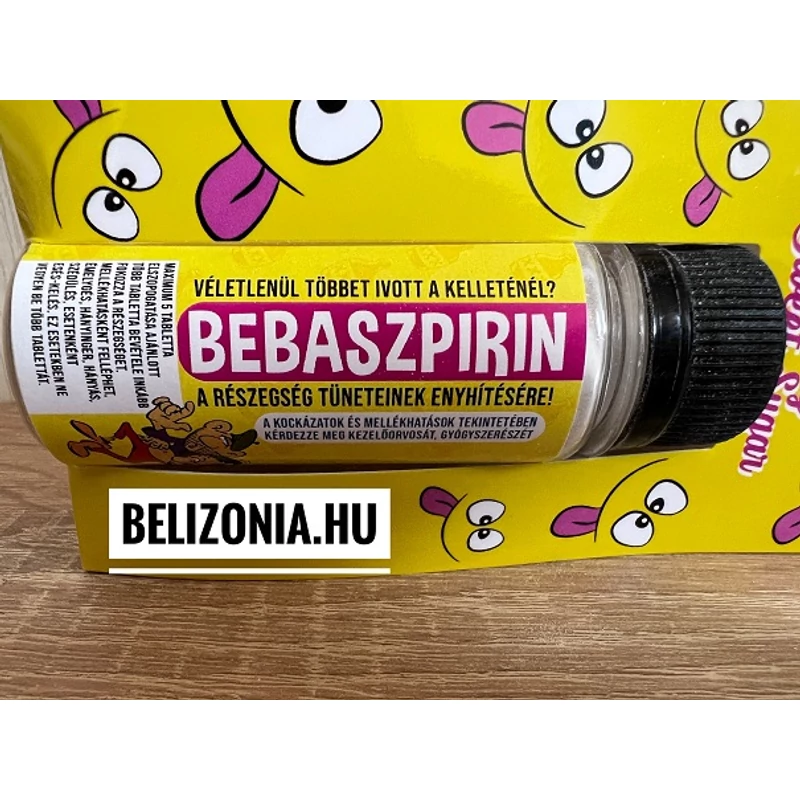 Vicces cukor- Bebaszpirin tabletta