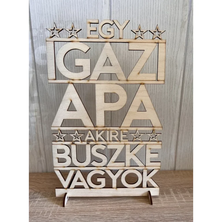Dekor tábla - Egy igazi Apa