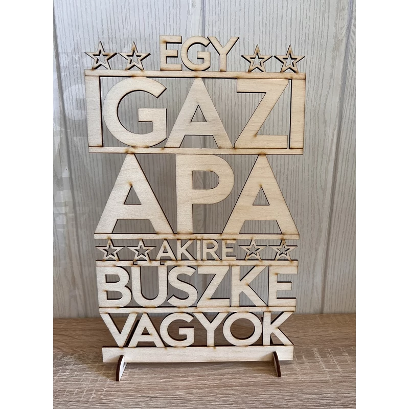Dekor tábla - Egy igazi Apa