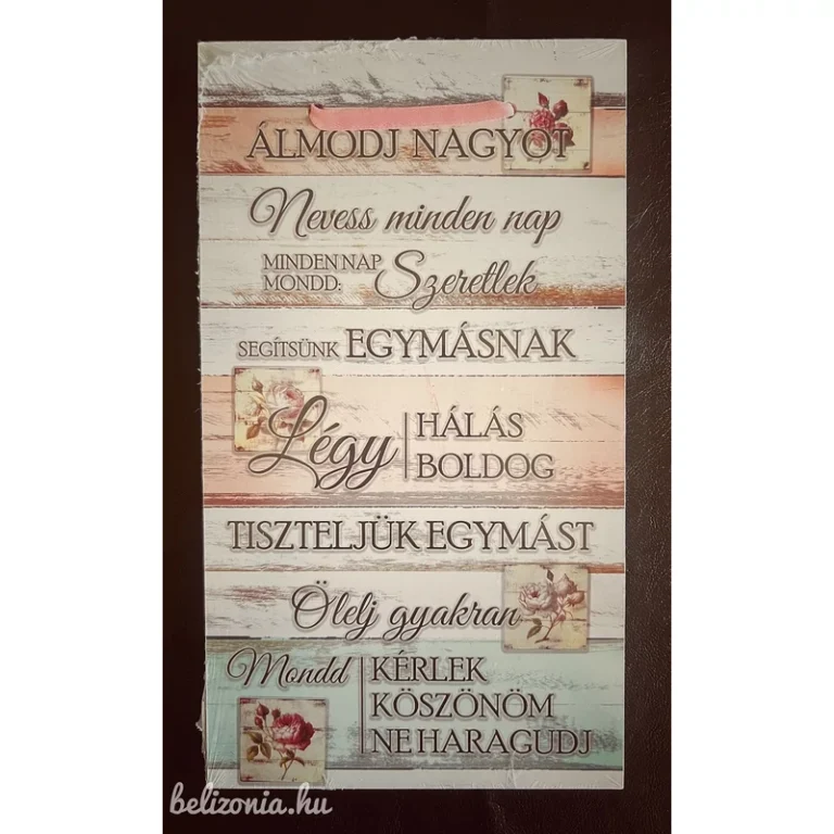 Dísztábla kicsi -Álmodj nagyot