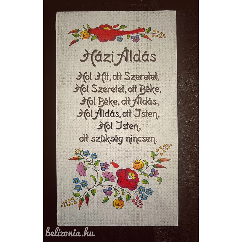 Dísztábla kicsi - Házi Áldá