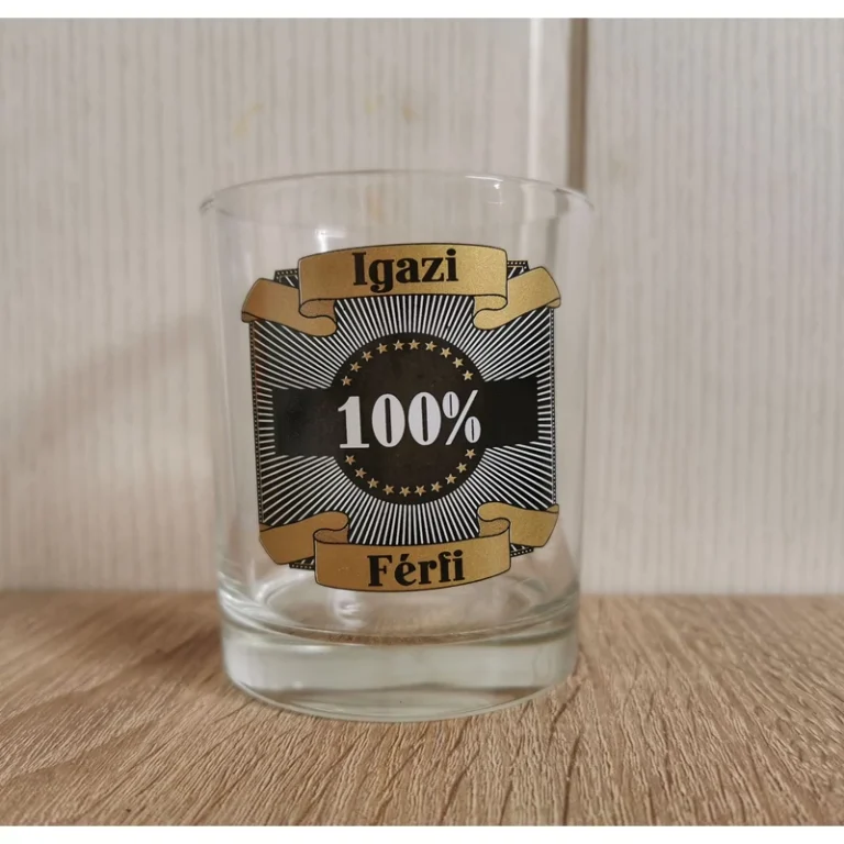 Whiskey pohár- Igazi Férfi