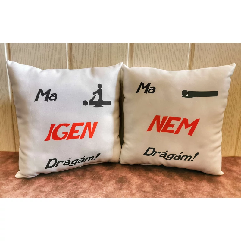 Igen - nem párna