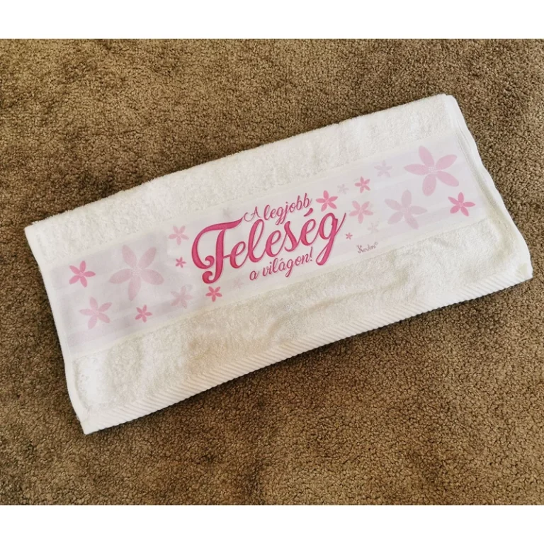 Törölköző - A legjobb feleség a világon
