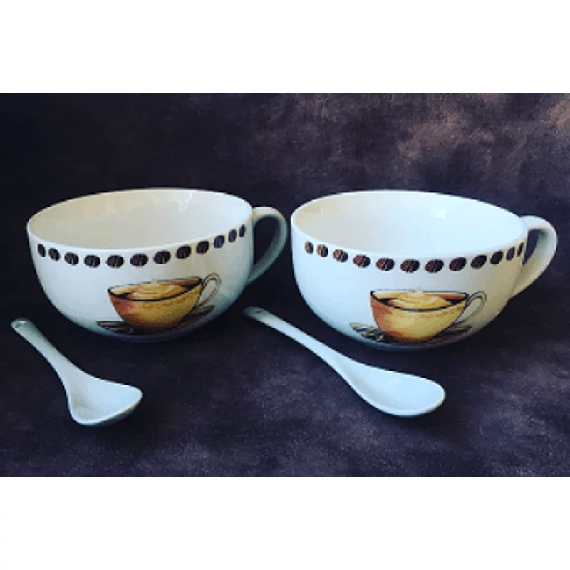 Cappuccino-s csésze szet