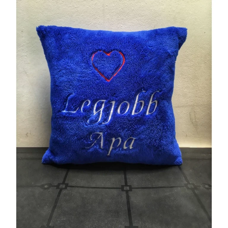 Hímzett párna - Legjobb ap