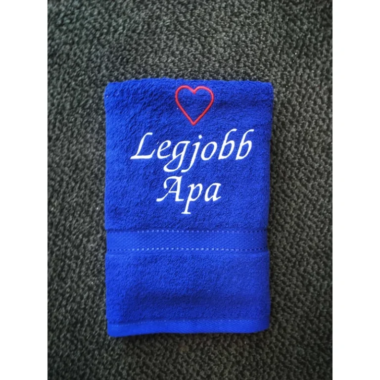 Hímzett törölköző - Legjobb apa