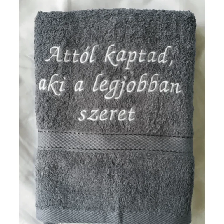Törölköző - Attól kaptad szürke