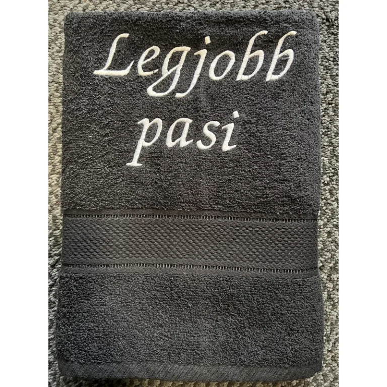 Hímzett Törölköző - Legjobb pasi