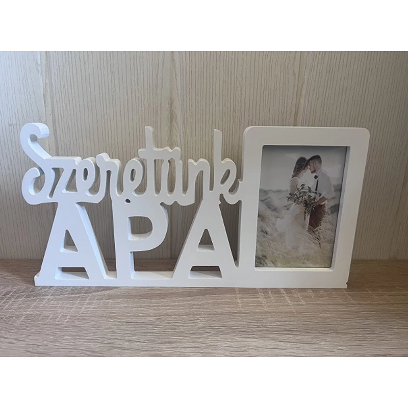Képkeret - Szeretünk Apa
