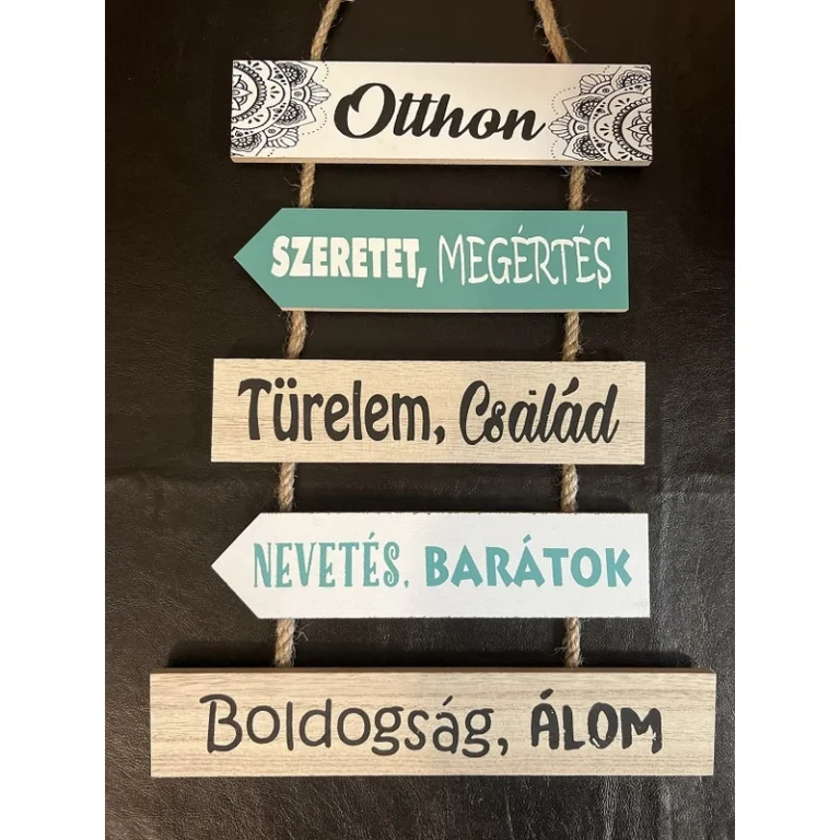 Ajtódísz -  Otthon szeretet megértés