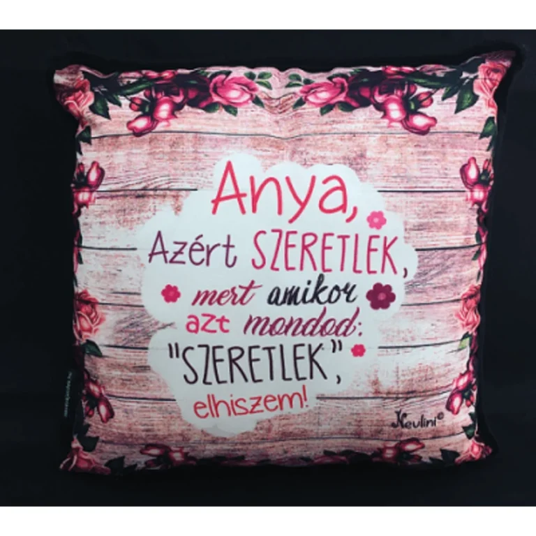 Párna kocka - Anya azért szeretlek