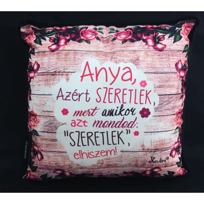 Párna kocka - Anya azért szeretlek