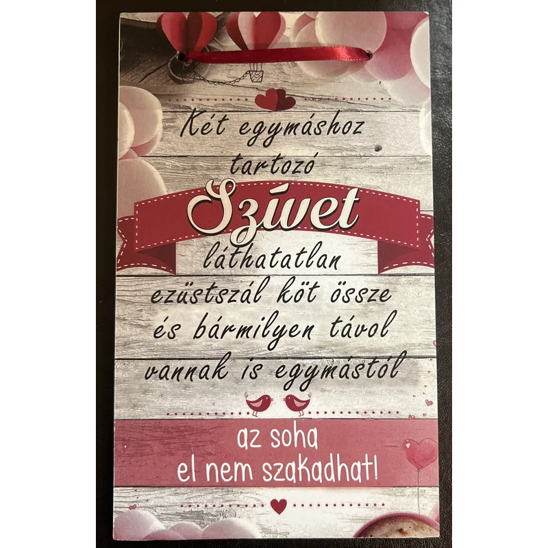 Dísztábla - Két egymáshoz tartozó