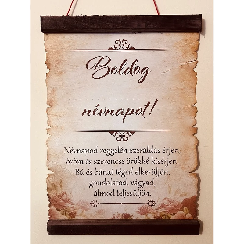 Pergamen - Boldog Névnapot