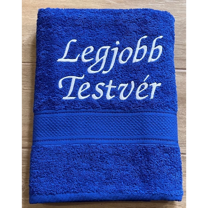 Hímzett törölköző - Legjobb testvér