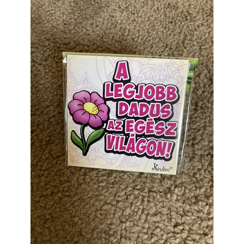 Hűtőmágnes - A legjobb dadus az egész világon!