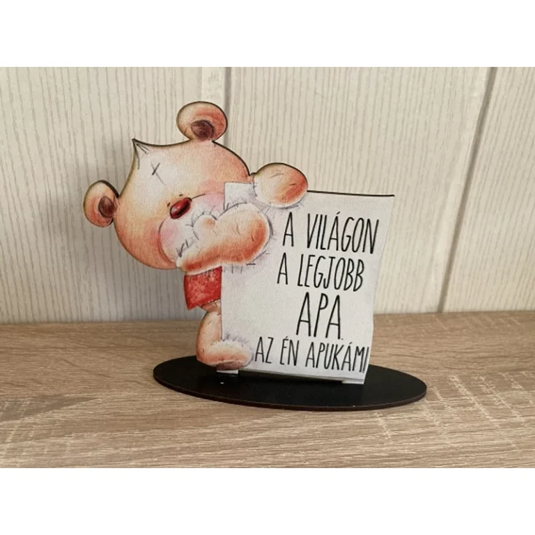 Talpas Tábla macis - A világon a legjobb Ap