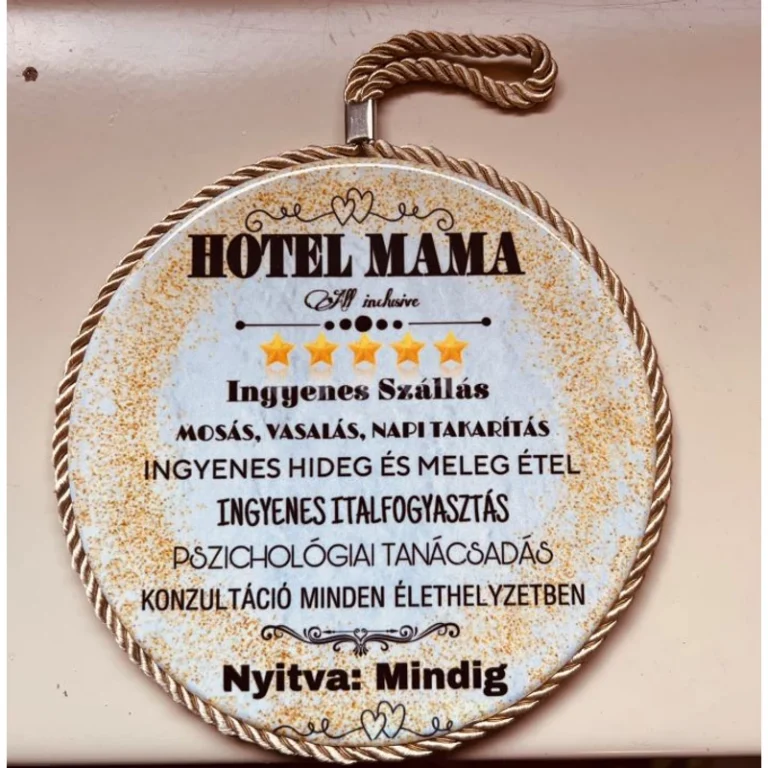 Edényalátét és fali kép - MAMA hotel