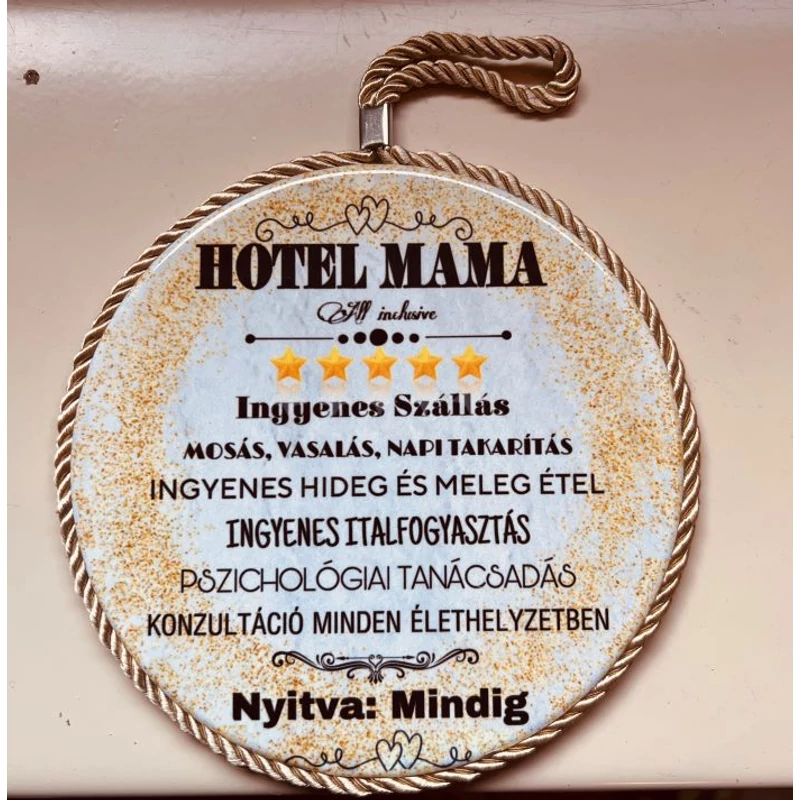 Edényalátét és fali kép - MAMA hotel