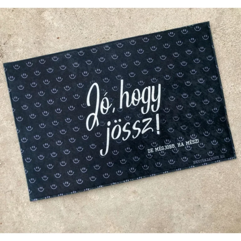Lábtörlő - Jó, hogy jössz