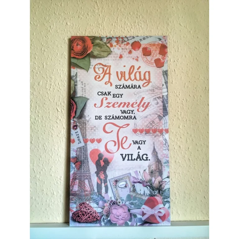 Dísztábla - A világ számára 2