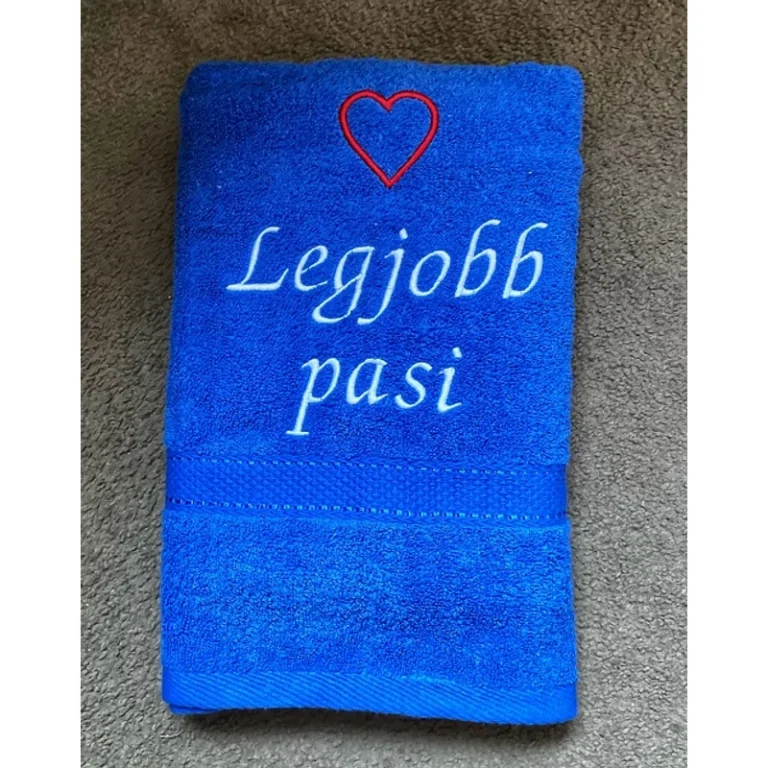 Hímzett Törölköző - Legjobb pasi