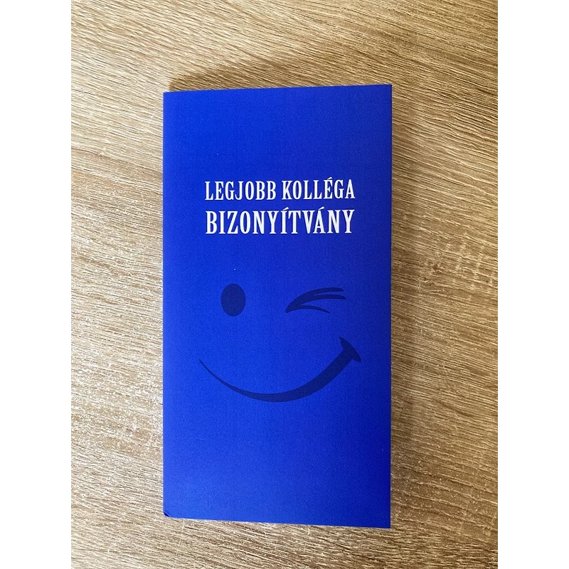 Bizonyítvány - Legjobb kollég