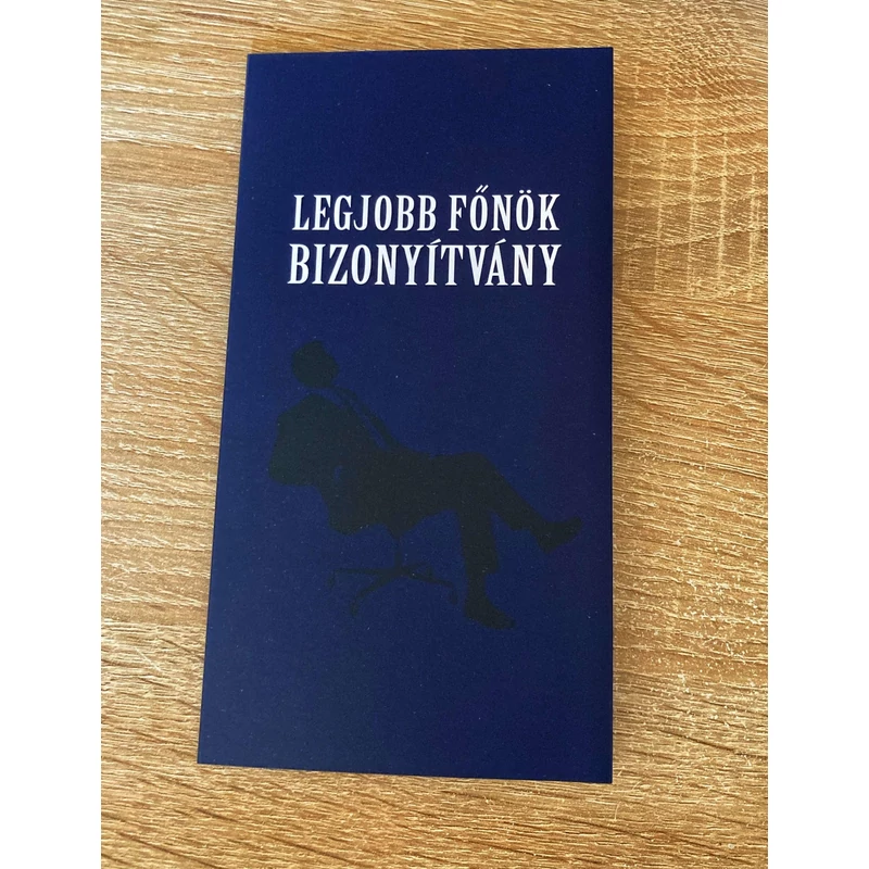 Bizonyítvány - Legjobb főnö
