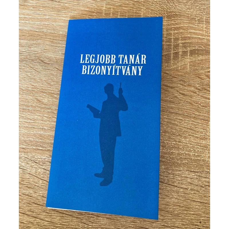 Bizonyítvány - Legjobb taná