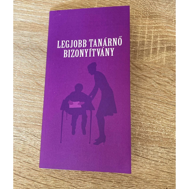 Bizonyítvány - Legjobb tanárnő
