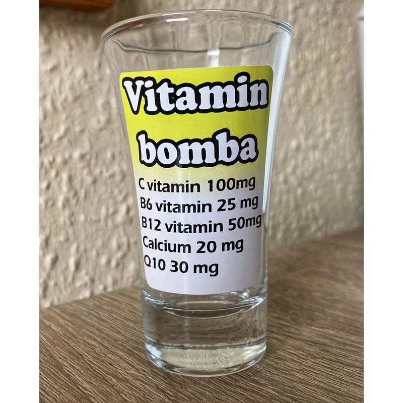 Vicces pohár - Vitamin bomba