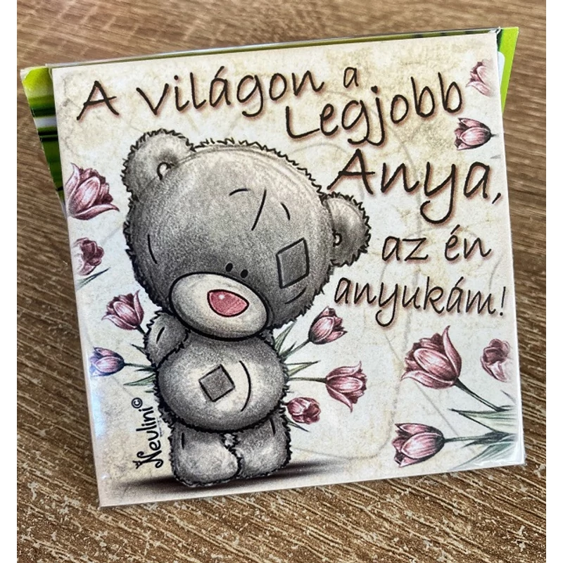 Hűtőmágnes-A világon a legjobb Anya