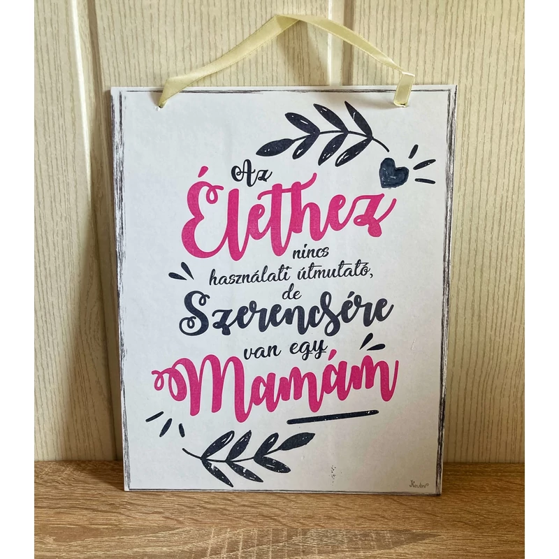 Dekor Falikép - Az élethez mama