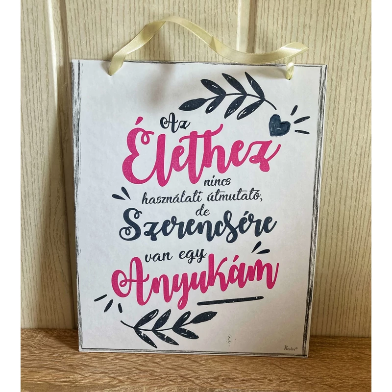 Dekor Falikép - Az élethez anya
