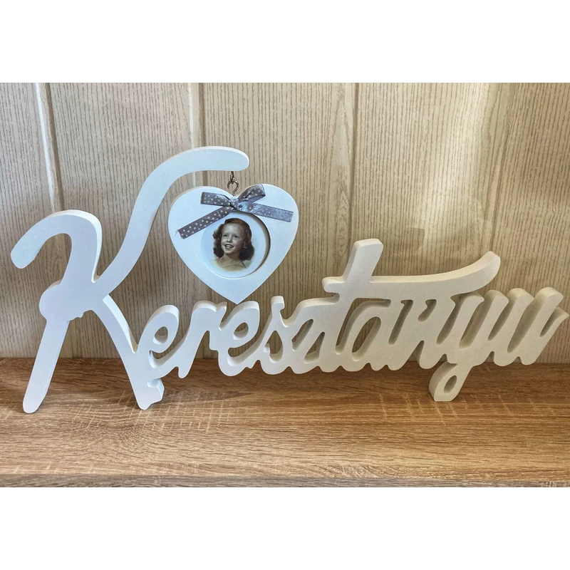 Képkeret - Keresztanyu felirat