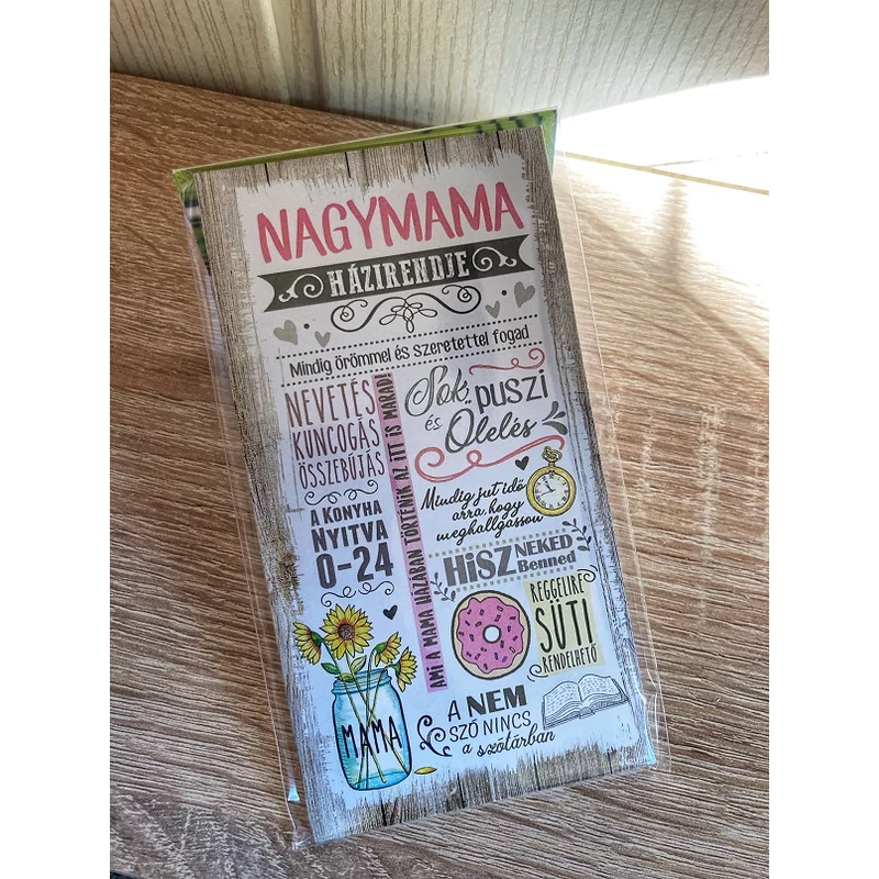 Fa mágnes- Nagymama házirendje
