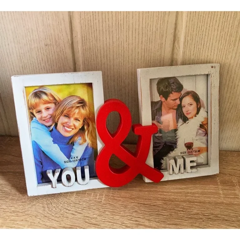 Képkeret - YOU&ME felirattal
