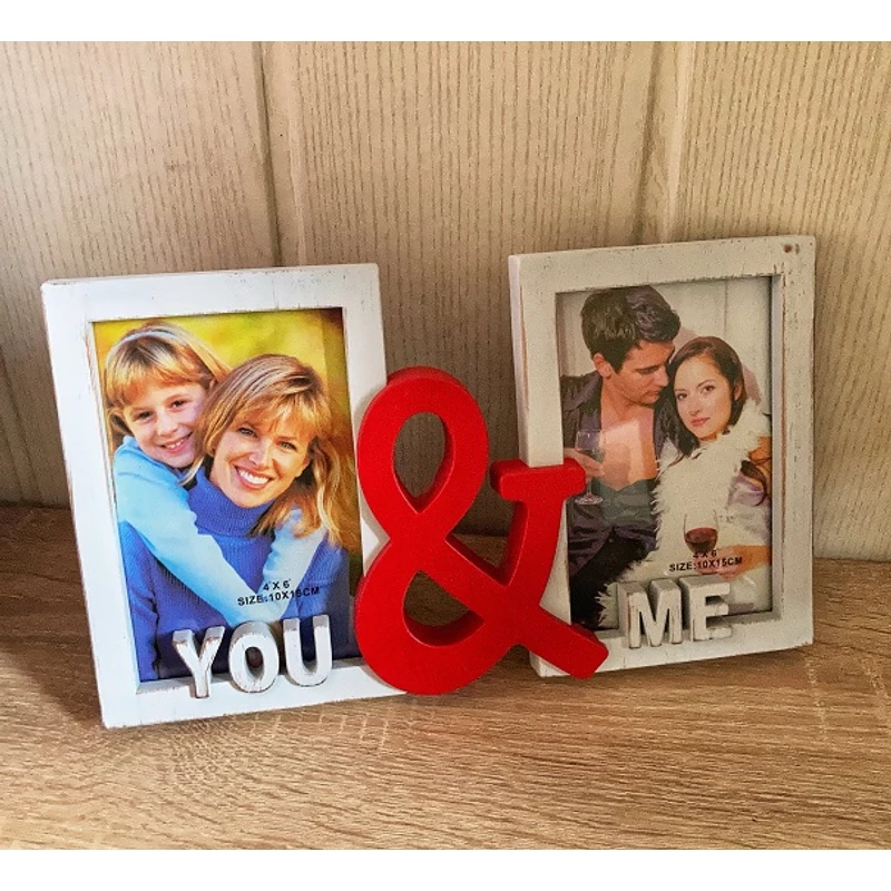 Képkeret - YOU&ME felirattal