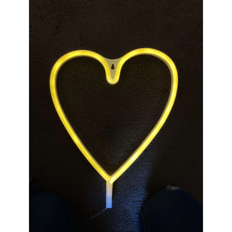 Neon világítás - Szív