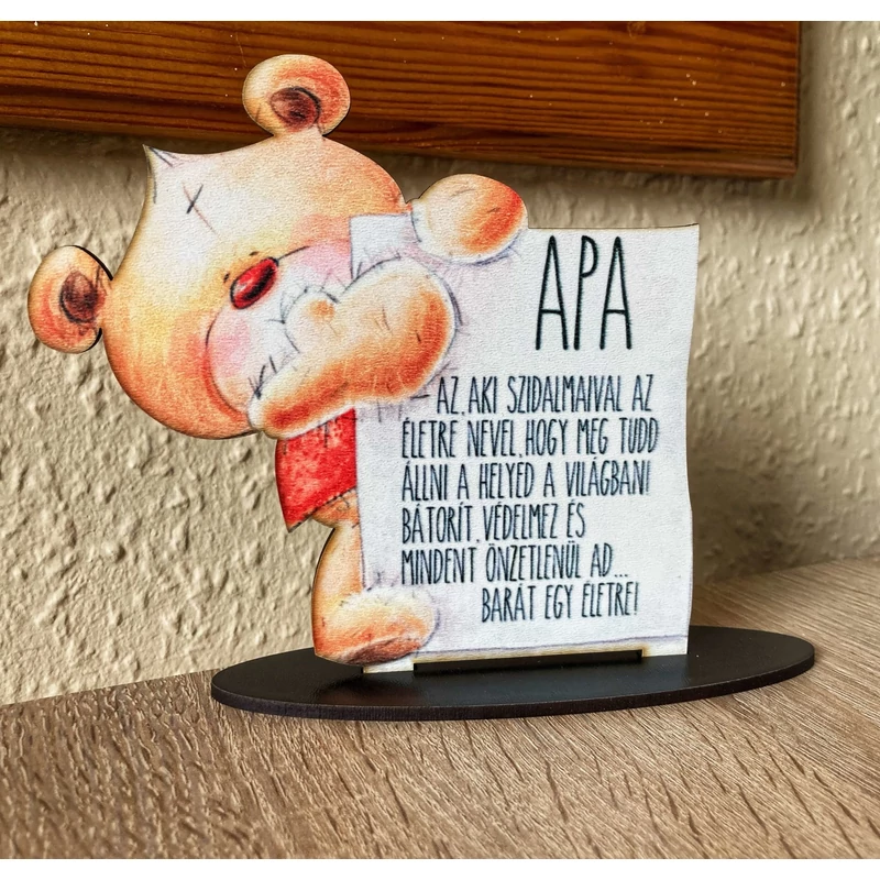 Talpas Tábla macis - Apa az