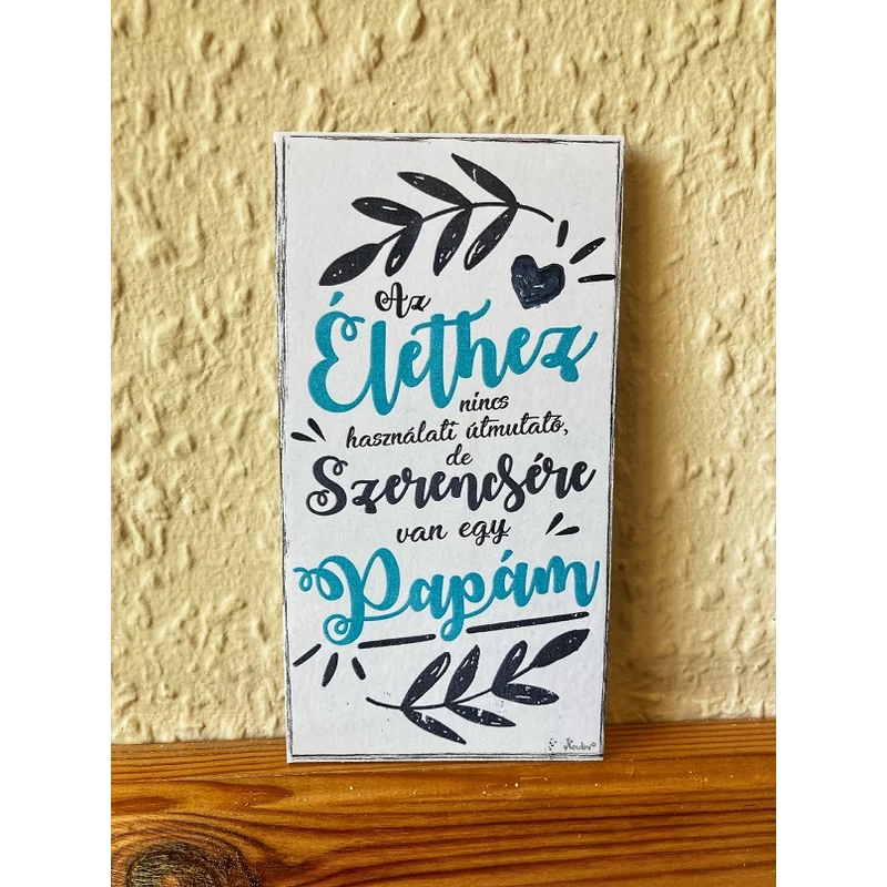 Fa mágnes – Az élethez papám – Ajándék Nagypapának
