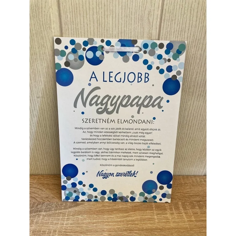 Tábla - Legjobb Nagypapa