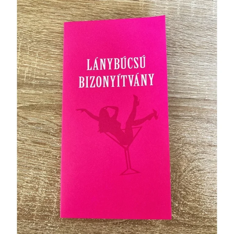 Bizonyítvány - Lánybúcsú