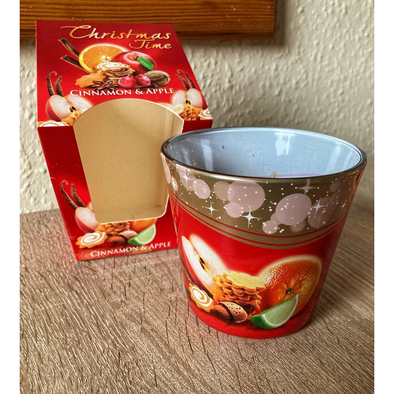 Illatgyertya - Christmas Time fahéj alma