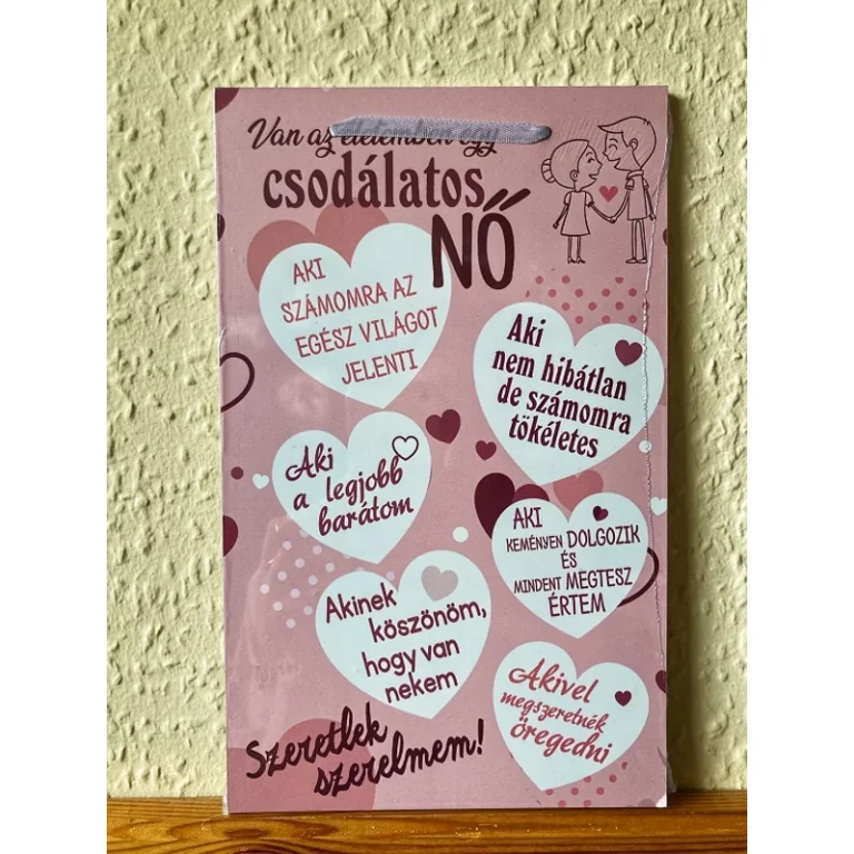 Dísztábla kicsi - Csodálatos nő