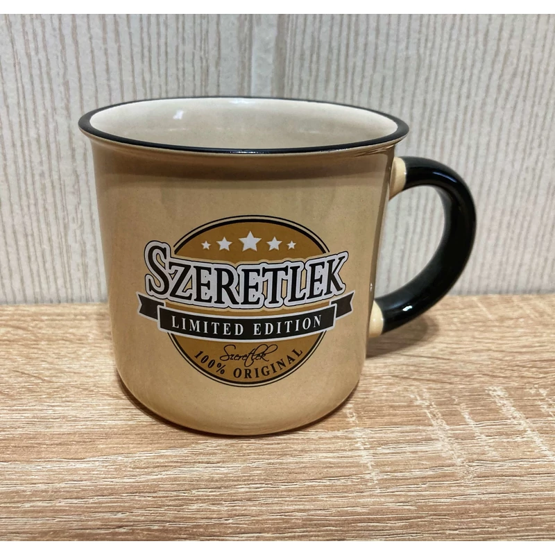 Retro Bögre 3 dl - Szeretlek