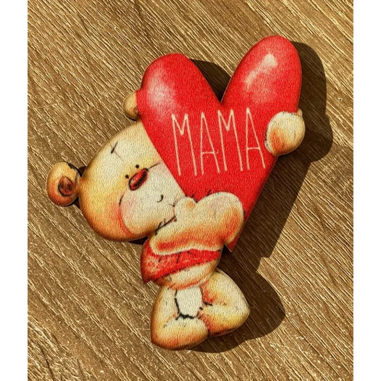 Forma Hűtőmágnes - Mama Maci